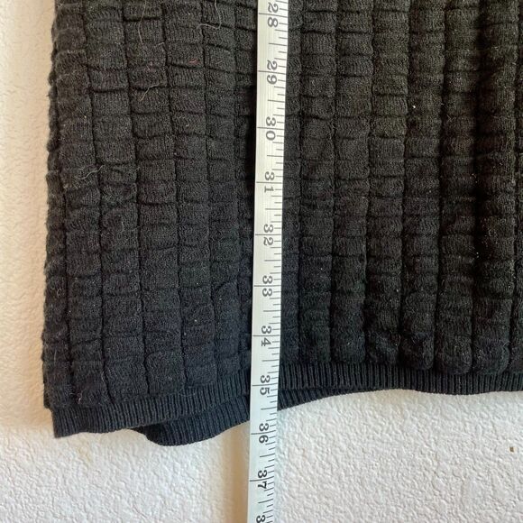 Free People Beach Short & Sweet Mini Button Back Knit Dress in Black - Size M - Picture 12 of 15